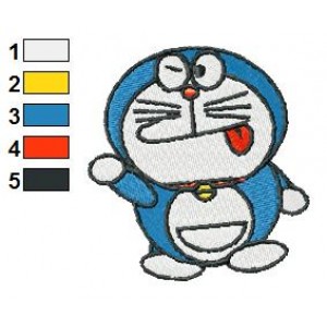 Doraemon 04 Embroidery Design